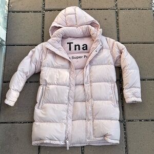 TNA Pink Super Puff Jacket